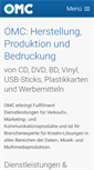 Mobile Screenshot of omcgmbh.de